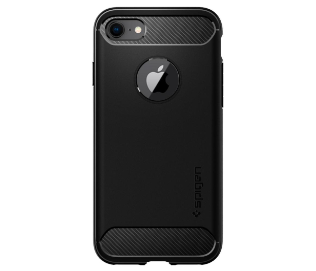 SPIGEN Rugged Armor do iPhone SE czarny ACS00944 - 390463 - zdjęcie 2